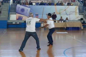 Encuentro nacional del juego del palo en Telde (Foto TA)